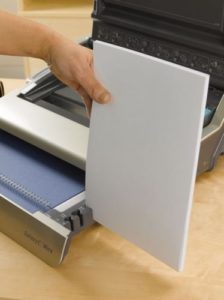 bindownica dokumentów - separacja kartek